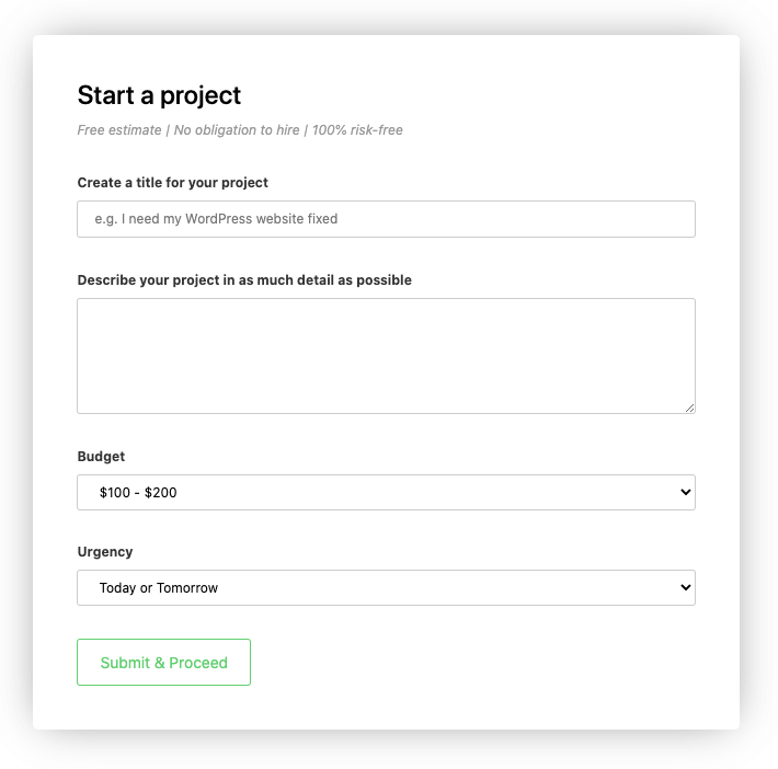 Form builder Form builder