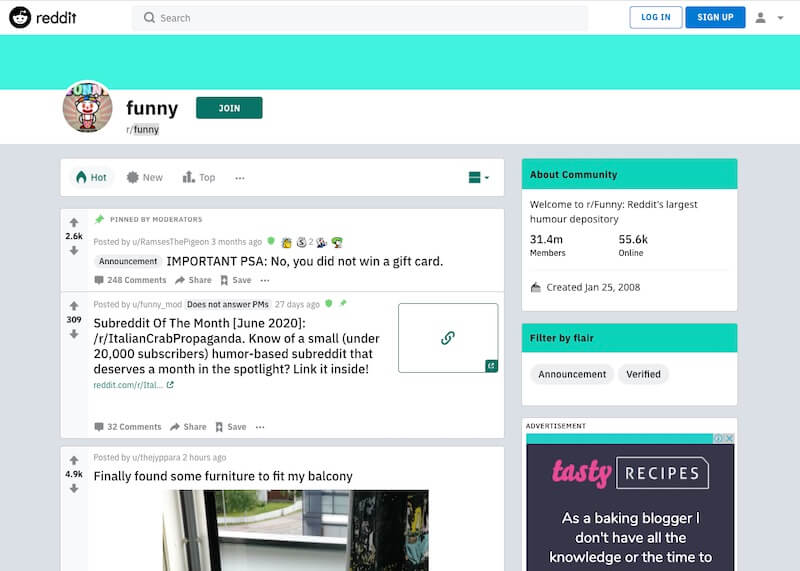 Funny Subreddit