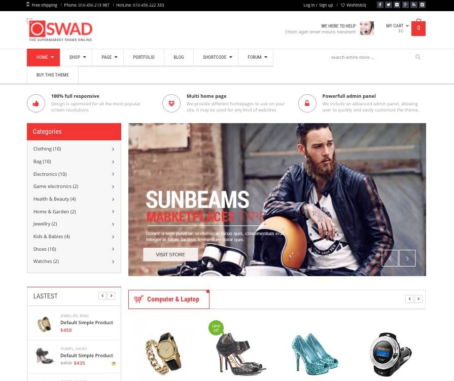 Oswad theme Oswad theme