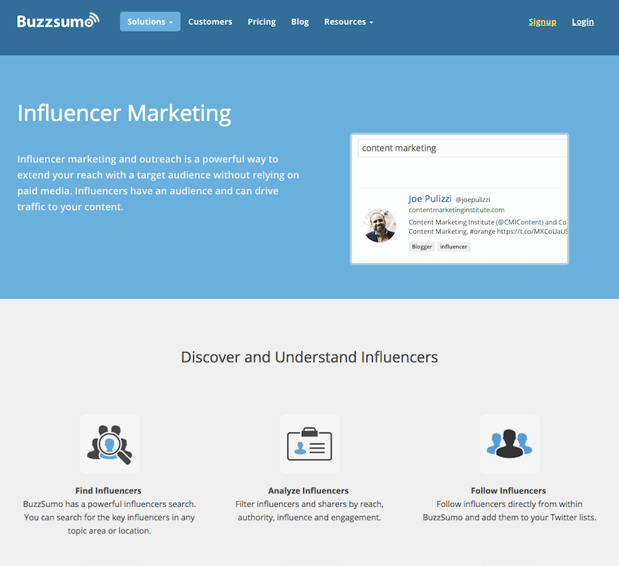 Buzzsumo-Influenceur-Marketing