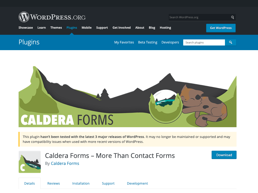 Caldera Forms