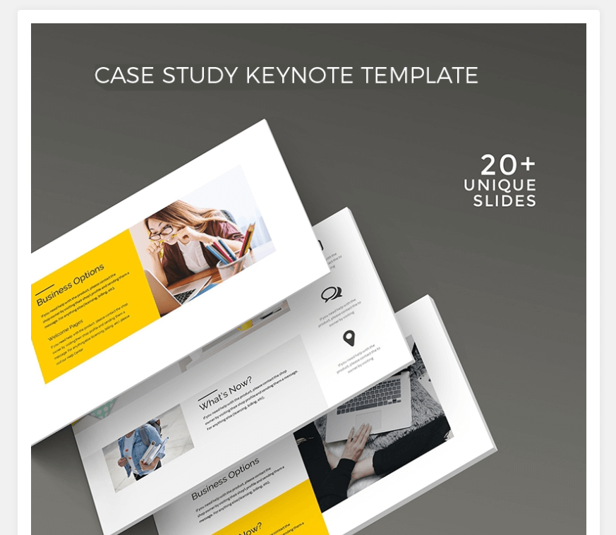 Case Study Minimal Keynote Template Case Study