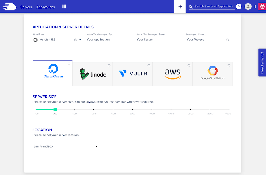 استضافة Cloudways