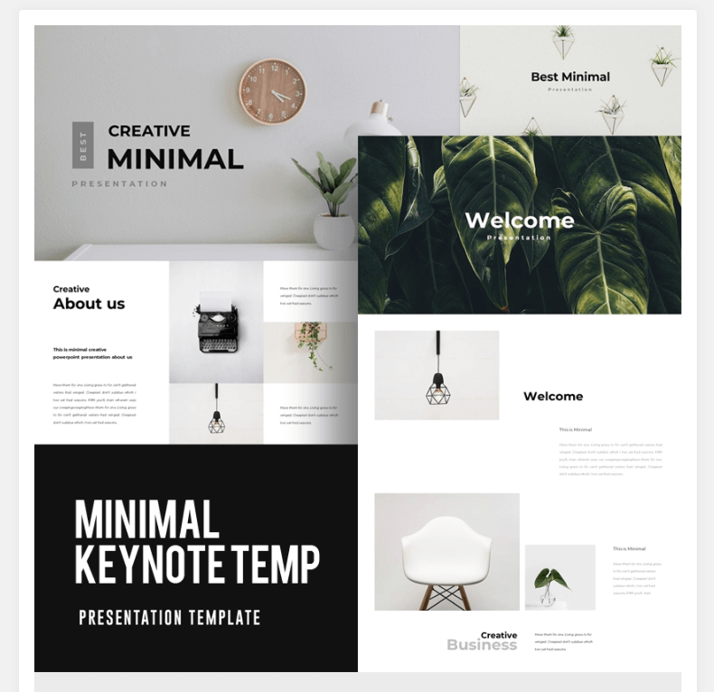 Creative Six Keynote Template Creative Six