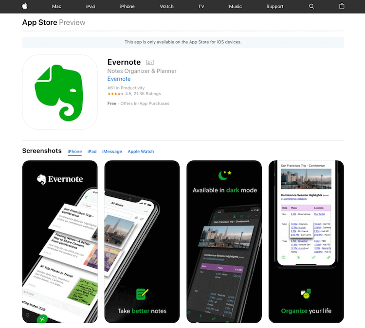 Evernote Evernote
