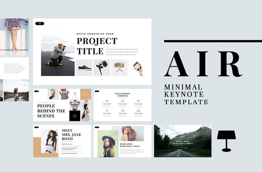 FREE MINIMAL KEYNOTE TEMPLATE