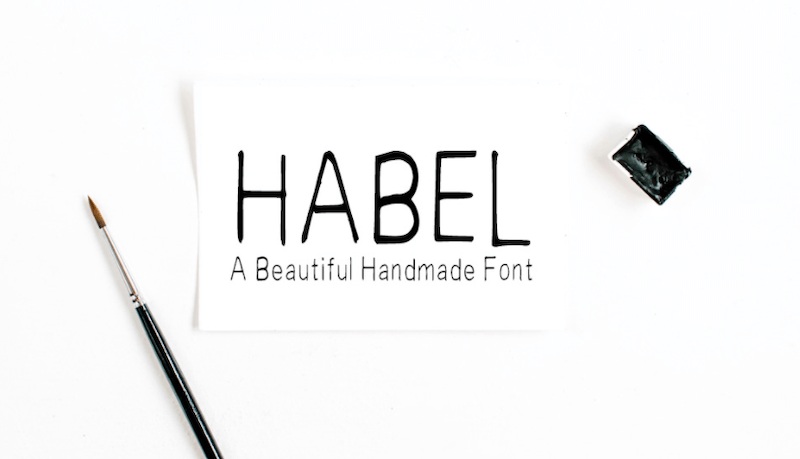 Free Habel Handwriting Font