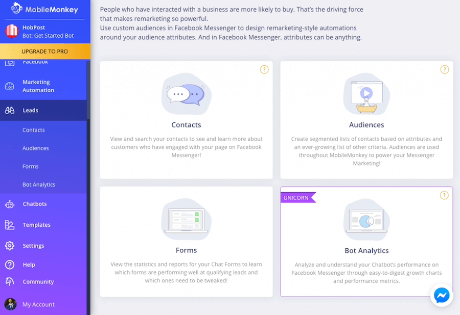 Lead Generation Options