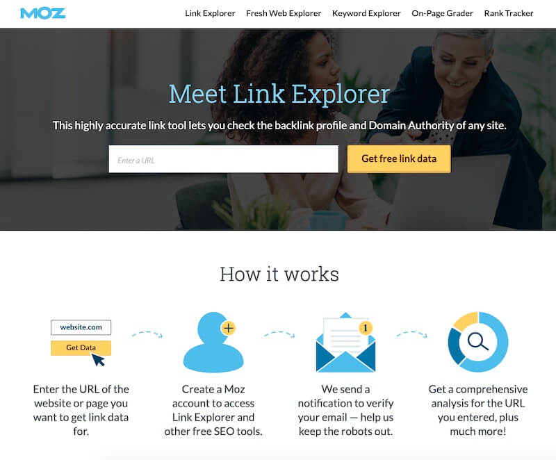 Moz Link Explorer Moz Link Explorer