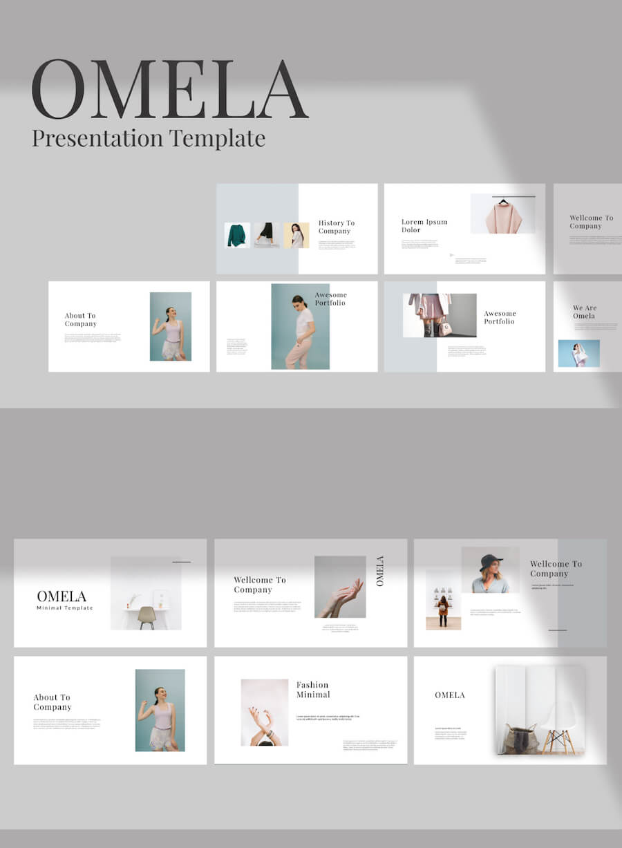 OMELA FREE MULTIPURPOSE PRESENTATION TEMPLATE Omela