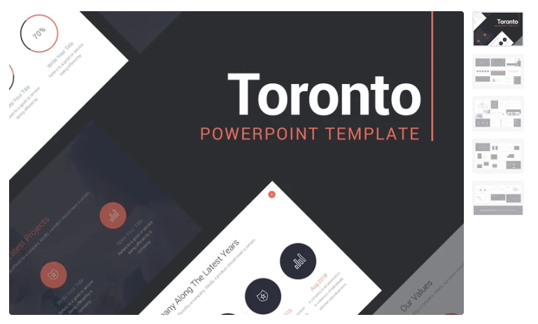 Toronto Demo - Free Presentation Template