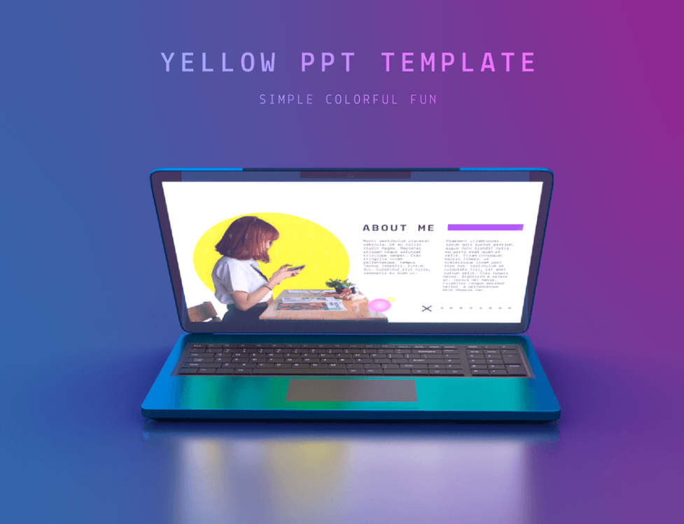 Yellow Keynote Template Yellow Keynote Template