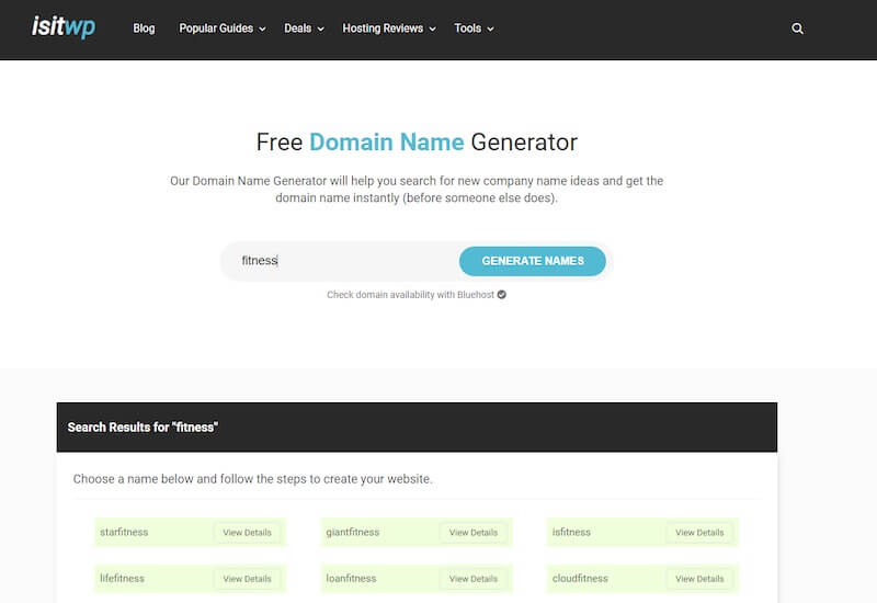 Domain name generator