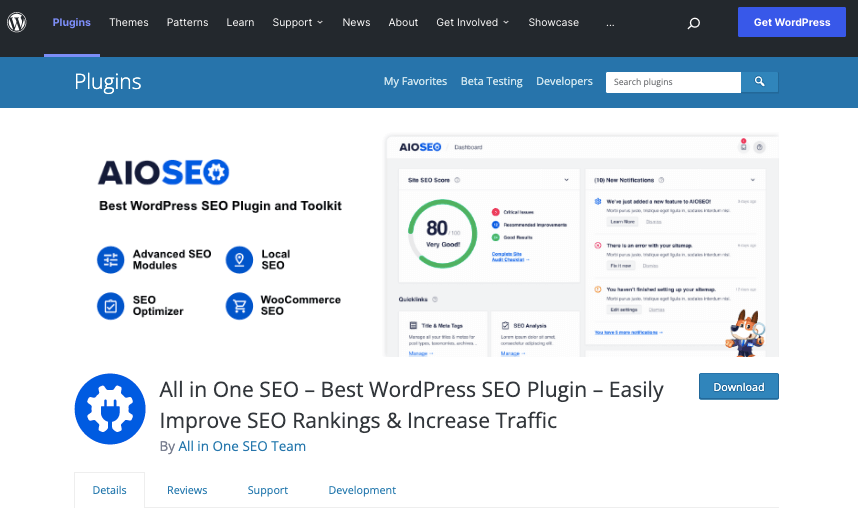 All in One SEO Plugin