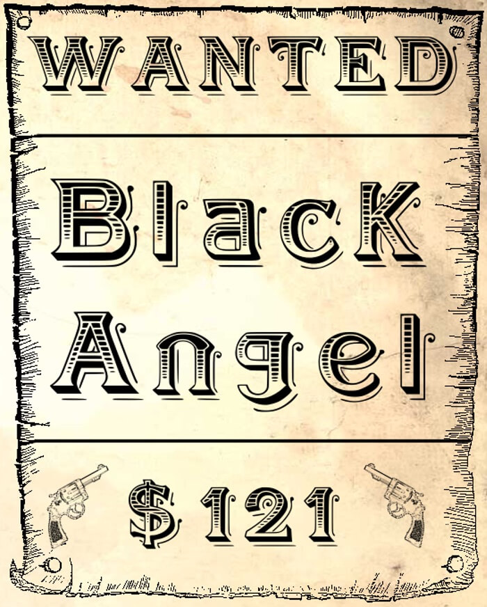 BlackAngel Font