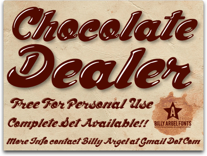 Chocolate Dealer Font