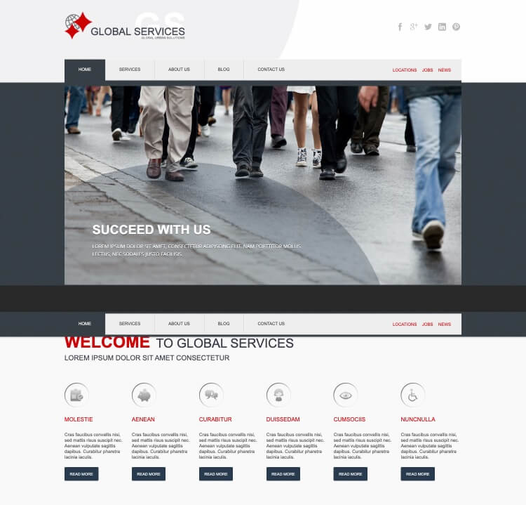 Global Joomla Template