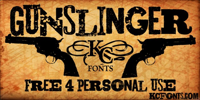 Gunslinger Font