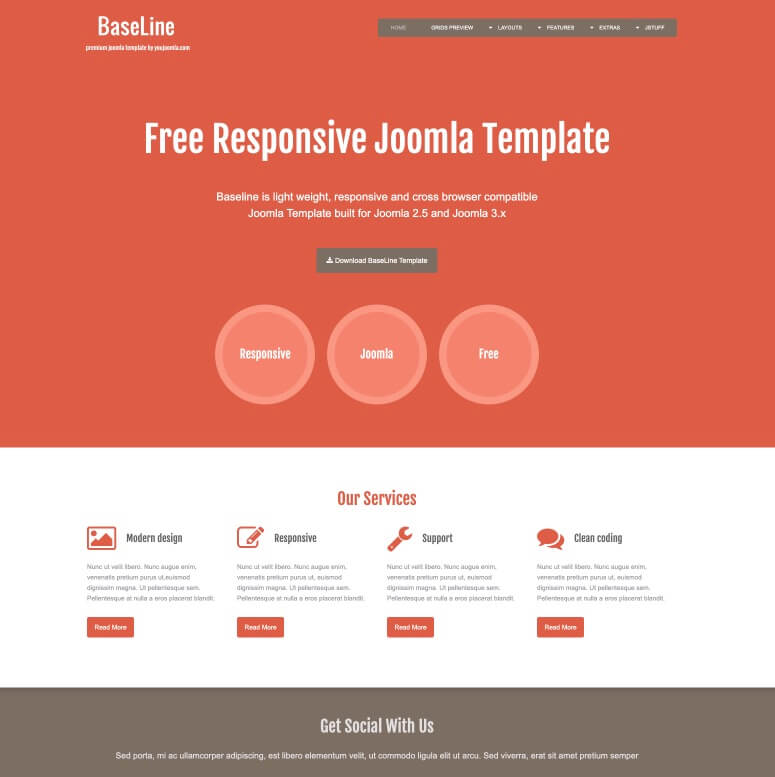 Joomla Template