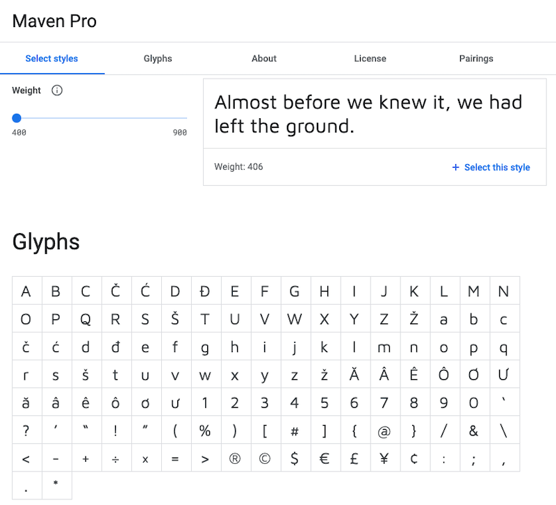 Maven Pro Maven Pro