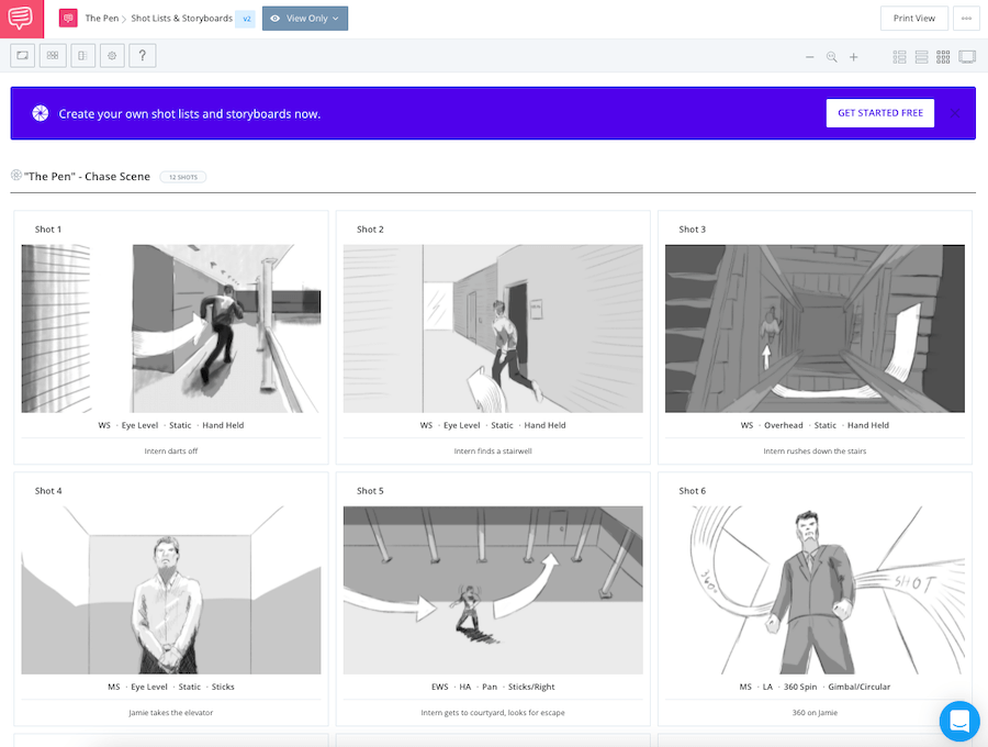 Storyboard Examples