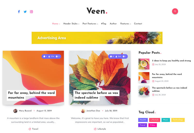 Veen Theme