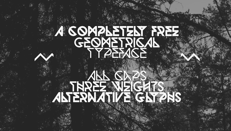 Woodwarrior Typeface