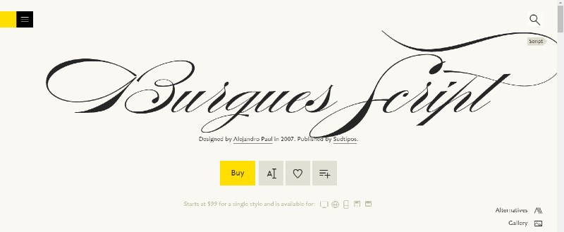 Burgues Script