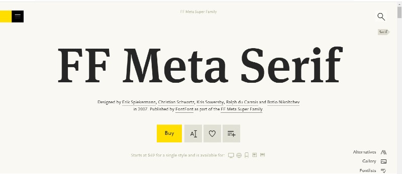 Meta Serif