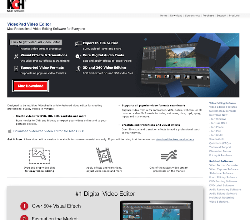 VideoPad Video Editor VideoPad Video Editor