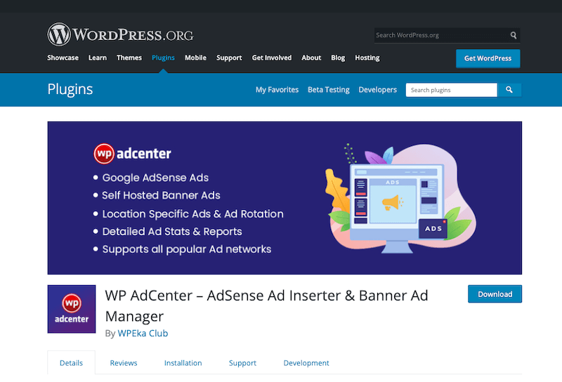 WP AdCenter