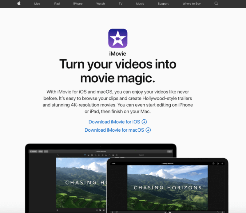 iMovie iMovie