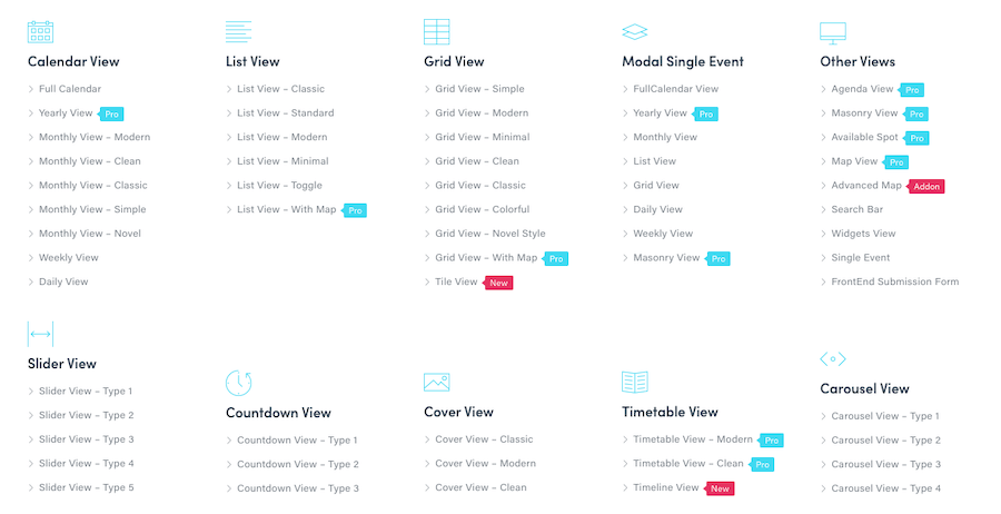 Calendar Templates