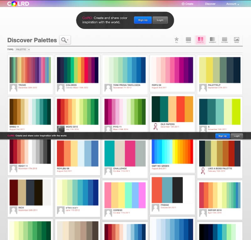 presentation color palette generator