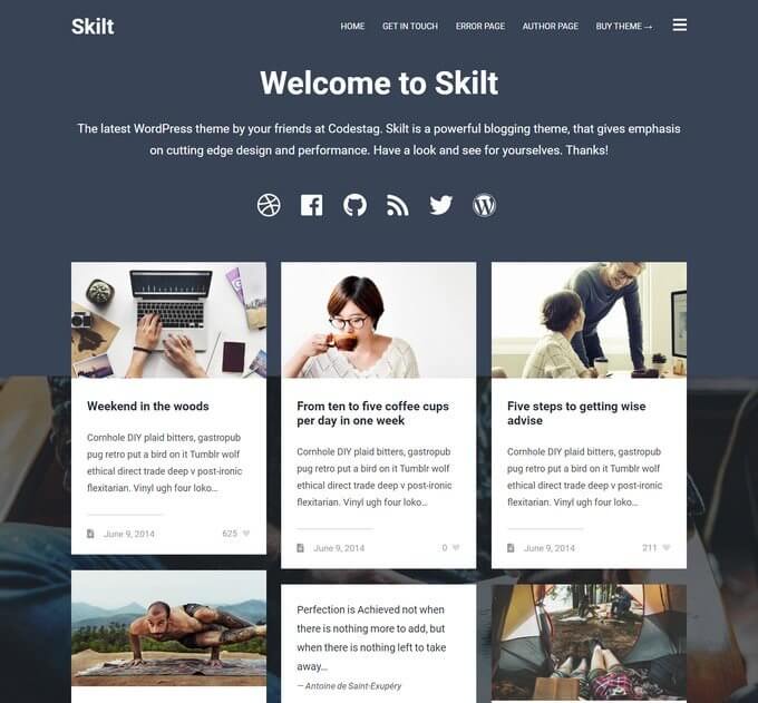 Skilt A WordPress Theme Skilt-A-WordPress-Theme