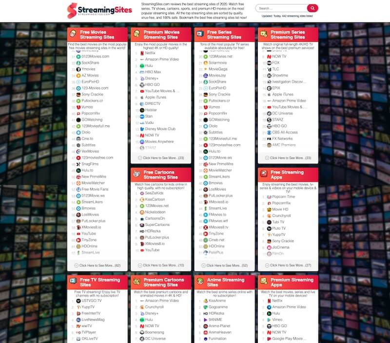 StreamingSites