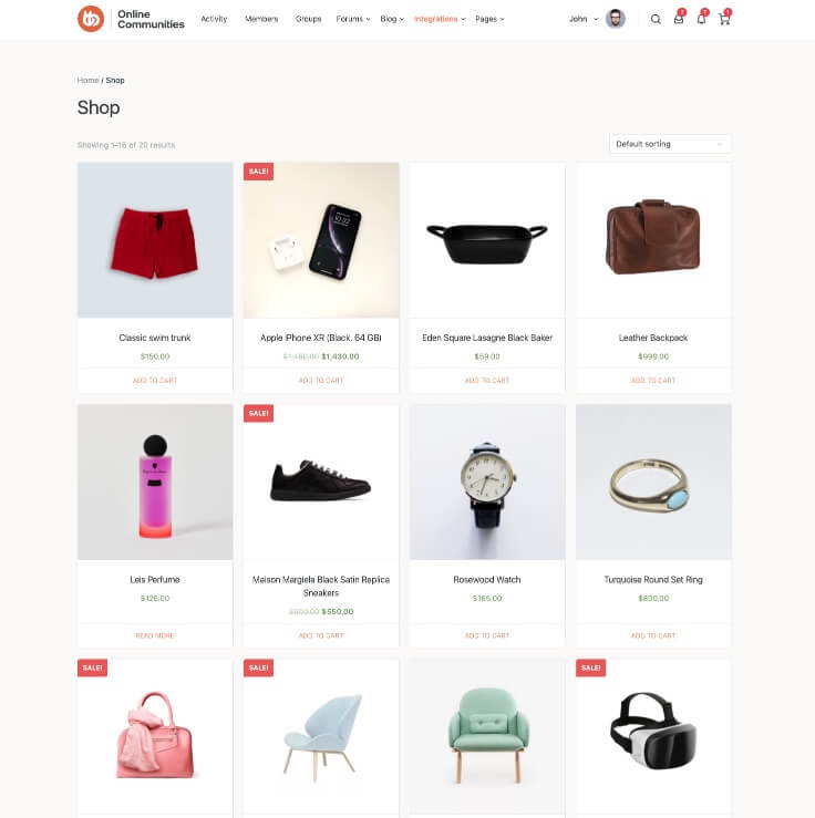 Boutique WooCommerce