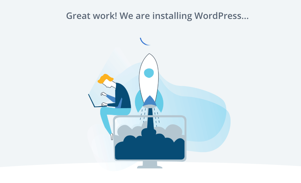 التثبيت التلقائي لـ WordPress