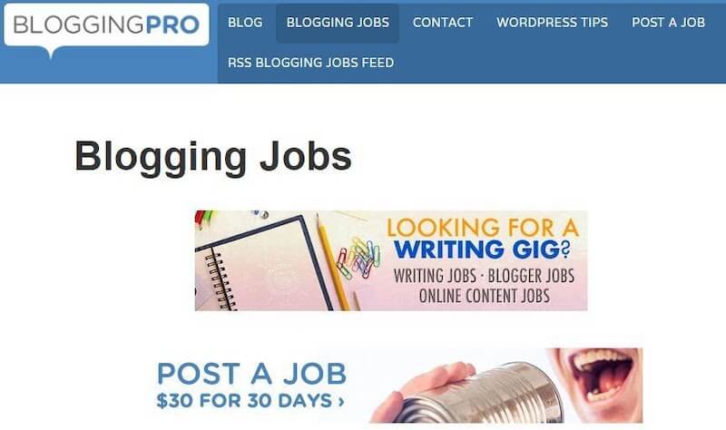 BLOGGING PRO