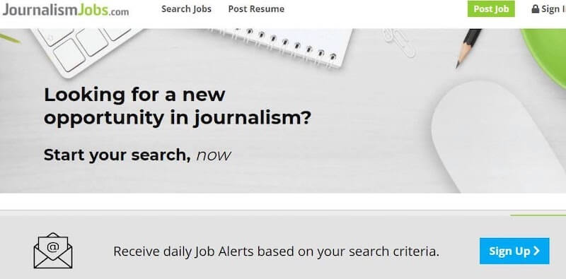 JOURNALISM JOBS