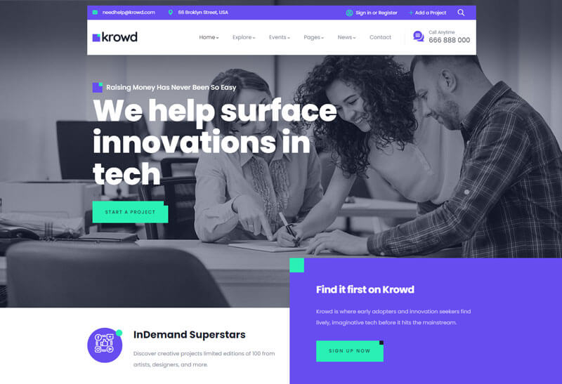 krowd-wordpress-responsive-theme