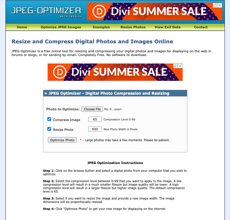 JPEG Optimizer JPEG Optimizer