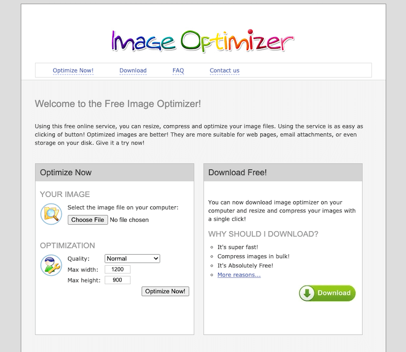 Online Image Optimizer