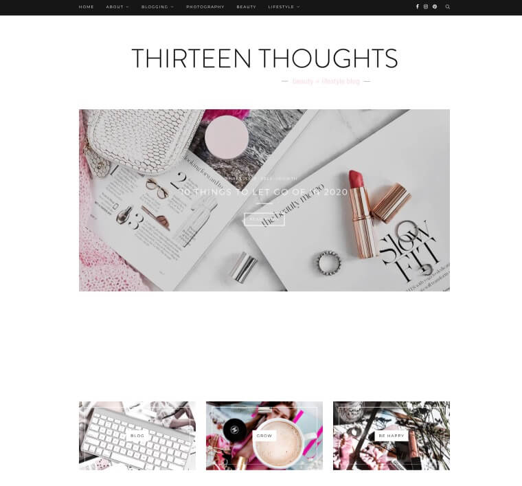 Thirteen Thoughts