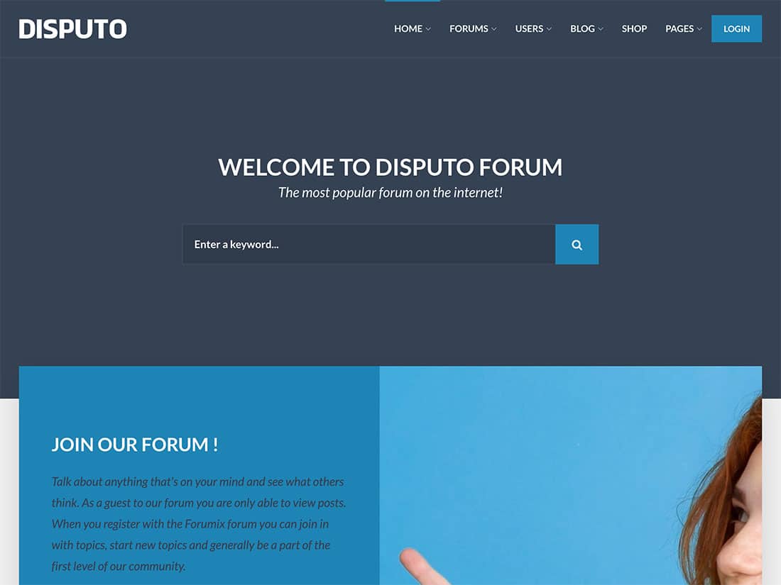 disputo-WordPress-bbPress-Forum-Theme-1