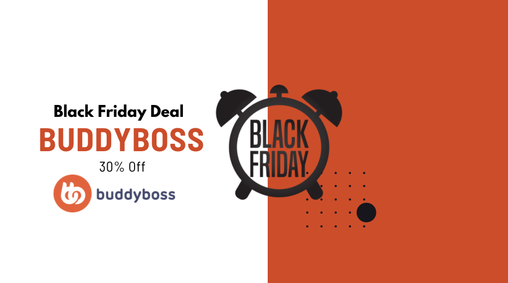 BuddyBoss Black Friday Deal