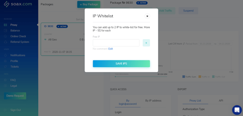IP authentication