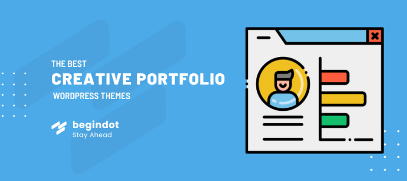 Portafolio creativo WordPress Temas
