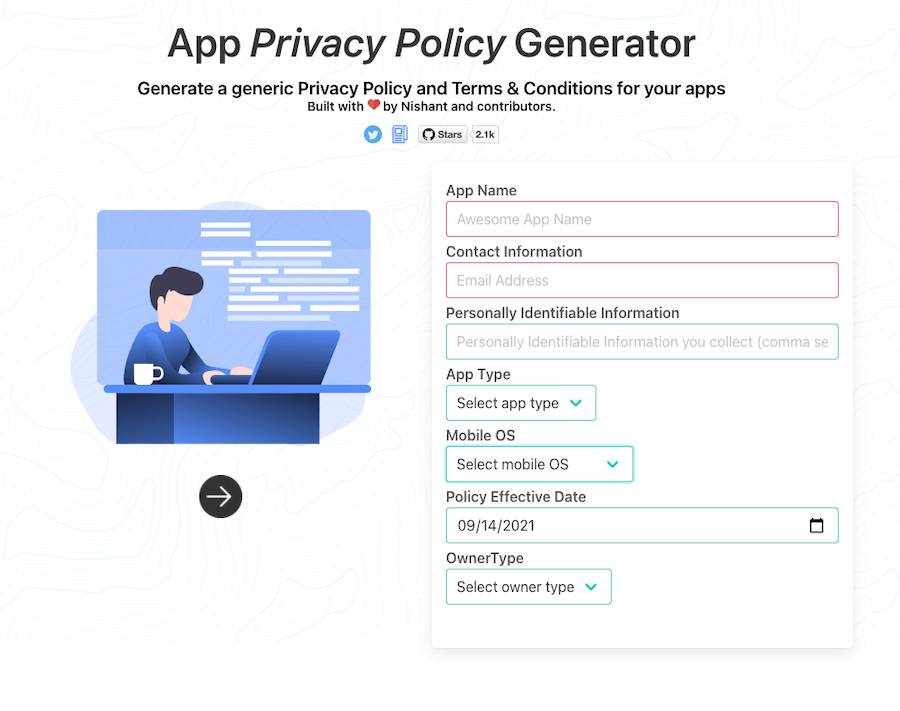 App Privacy Policy Generator App Privacy Policy Generator