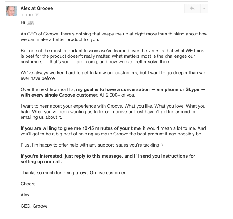 Happy Customer